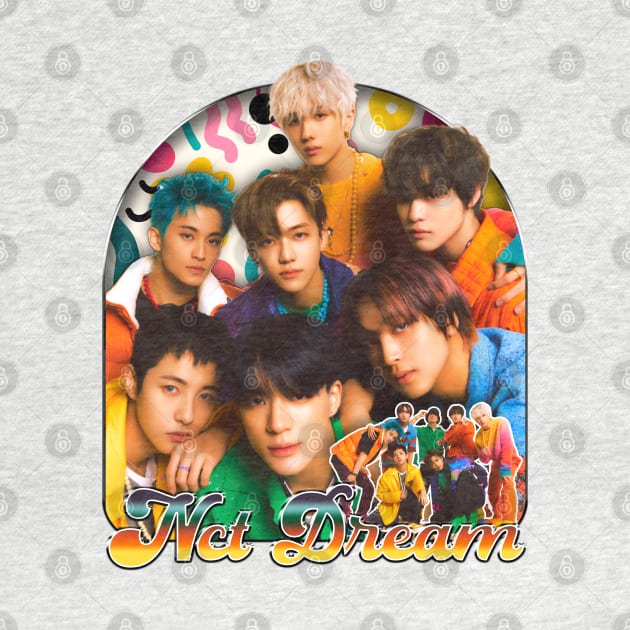 NCT DREAM BOOTLEG T-SHIRT by Vinsgraphic 